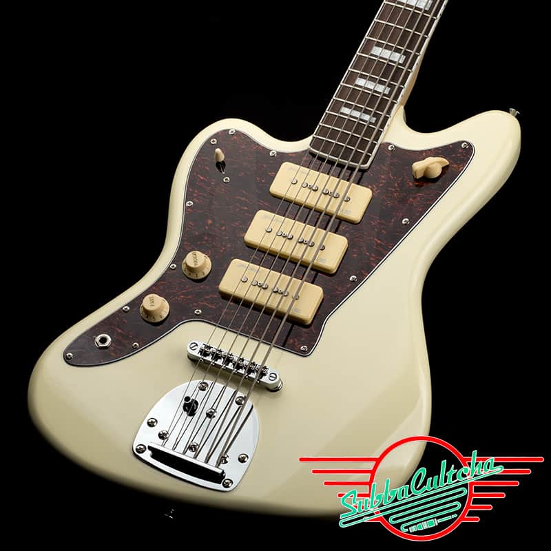 Revelation RJT 60 B Left Handed Vintage White Bass VI image 1