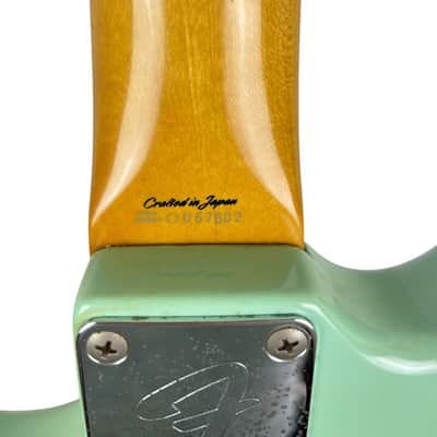 Fender Japan 69 Reissue Mustang 1997-2000 - Surf Green image 6