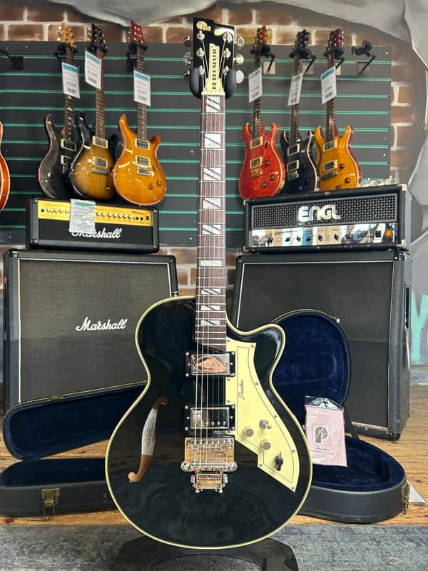 Peerless Retromatic P3 Gloss Black 2013 Semi-Hollow Electric Guitar image 1