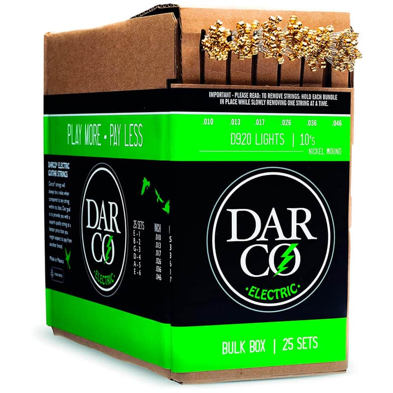 Martin D920 Darco Electric Guitar Strings Bulk Box Light 10-46 image 1