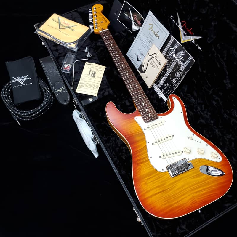 Fender Custom Shop Double Bound Slab Body Stratocaster 2014 image 1