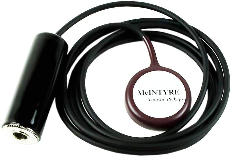 McIntyre ST-08 Transducer Disc Sitar Pickup w/Jack image 1