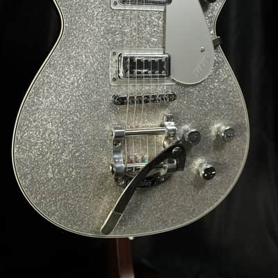 Gretsch G5230T Electromatic® Sparkle Jet™ FT Single-Cut with Bigsby® 2025 - Silver Sparkle image 4