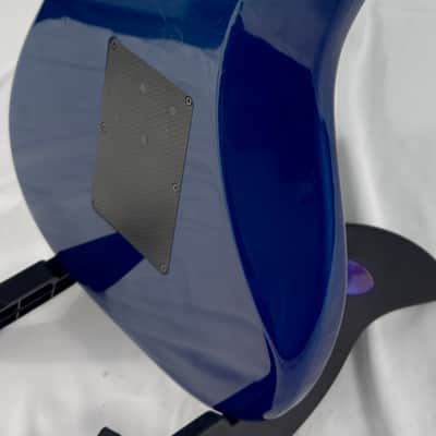 Fender Acoustasonic Deluxe Acoutic Electric Guitar Body 2003 - Blue image 16