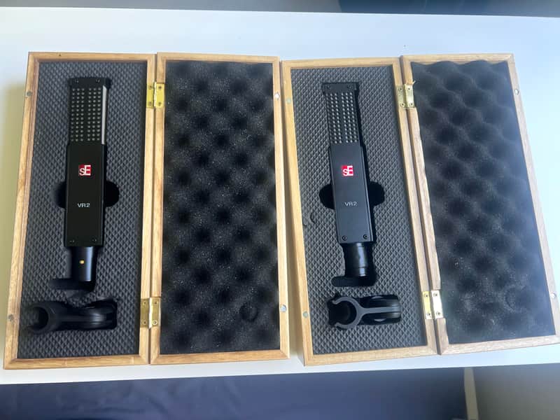 sE Electronics Voodoo VR2 PAIR Active Ribbon Microphone image 1