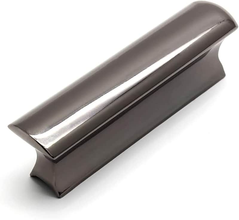 Metal Guitar Slide Bar Tone Lap Steel Slide, Black Slide Bar for Dobro Hawaiian Guitar Electric Guitar Dunlop Bass image 1