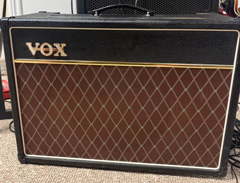 Vox AC15C1 Custom 2-Channel 15-Watt 1x12" Guitar Combo 2010 - Present - Black image 1