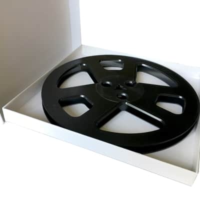RoXdon Black Plastic 7" Tape Spool for 1/4 inch Reel to Reel Tape image 2