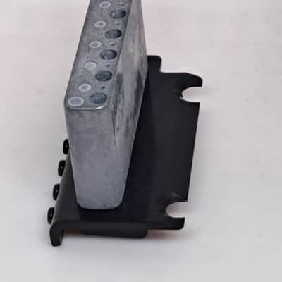 Unbranded 6-String Electric Guitar Tremolo Bridge w/ Hardware - Black Finish image 6