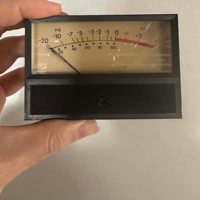 Set of two NOS Dixson VU meters for Opamp Labs Langevin Electrodyne and Quad Eight Recording Consoles image 3