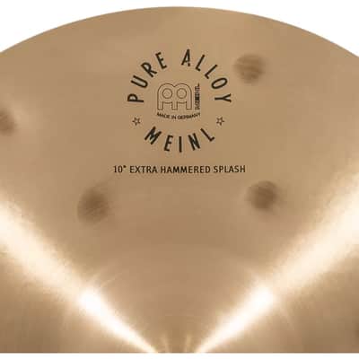 Meinl Pure Alloy Extra Hammered Splash Cymbal 10" image 4