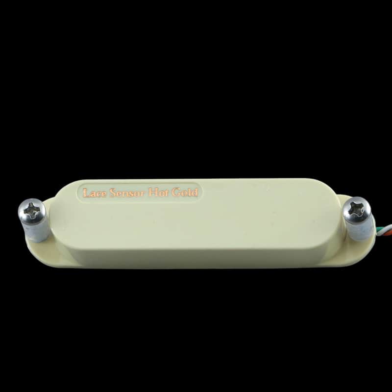 Open Box Lace Sensor Hot Gold Bridge Single Coil Guitar Pickup Creme Cover image 1