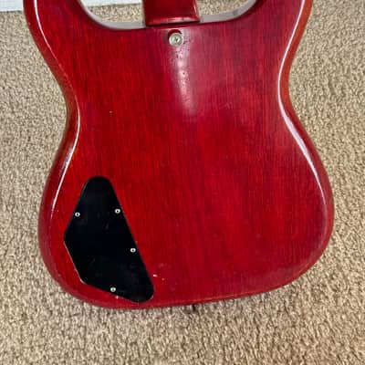 1961 Epiphone Wilshire - Cherry, Gibson-made SG Special image 4