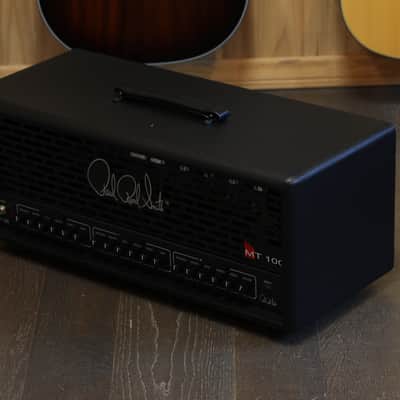 PRS MT 100 Mark Tremonti Signature 3-Channel 100-Watt Guitar Amp Head 2023 - Present - Black image 3