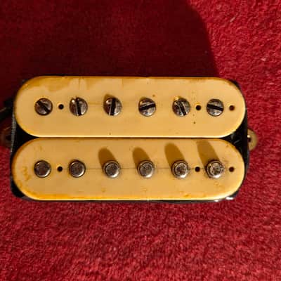Vintage 1970s DiMarzio PAF-Style Humbucker Cream image 1