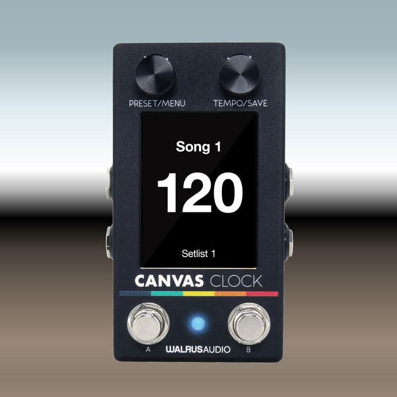 Walrus Audio Canvas Clock 2025 - Present - Black image 1
