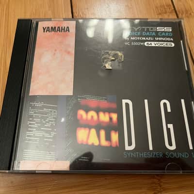 DIGI Synthesizer Sound 1 Voice Rom Card VC5502W  - Yamaha TG55 SY55
