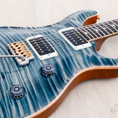 2014 Paul Reed Smith Private Stock #5201 Custom 24 Retro Model Faded Aquamarine w/ Case, Hangtags image 6