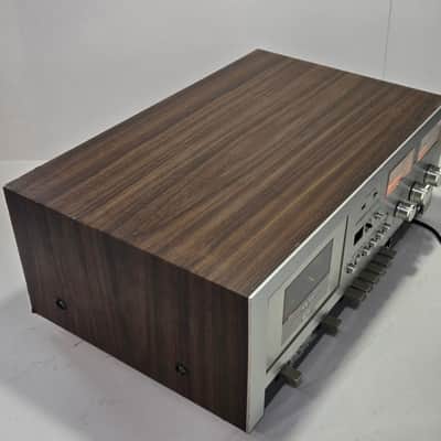 Akai GXC-730D 1976-1979 - Wood case silver face image 6