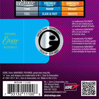11100 Polyweb 13/56 Medium Elixir image 8