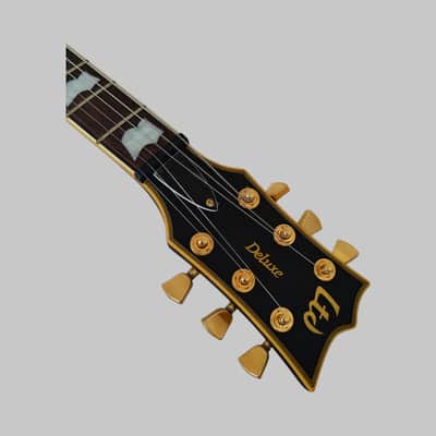 ESP LTD EC-1000 Duncan with Rosewood Fretboard - Vintage Black - Aftermath image 4