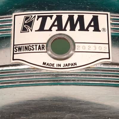 ⚡TAMA Swingstar 14"X6.5" Chrome Steel Snare Drum Made in Japan*NEW HEADS* image 3