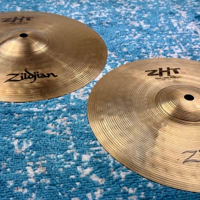 ULTRA RARE 10” Zildjian ZXT MINI HIHATS 452g 460g image 8