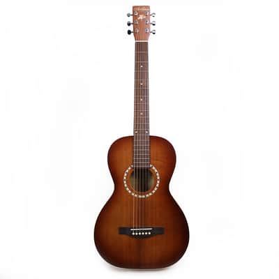 Art & Lutherie Ami Cedar Parlor Acoustic Guitar in Antique Burst image 5