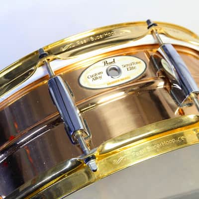 PEARL STE1450PB SENSITONE ELITE BRONZE 14x5 Sensitone Snare Drum (07/20) image 4