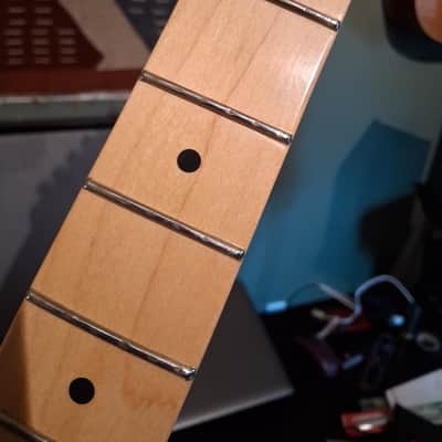 Fender USA Stratocaster Neck – 2013 – 70s Large Headstock – Maple – 22 Jumbo Frets – Fender Locking Tuners Included image 9