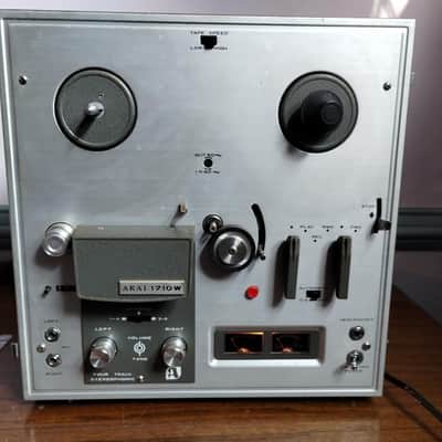 Akai 1710W tube reel to reel deck in excellent condition, serviced - 1970's image 1