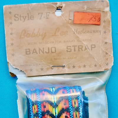 1960s NOS Bobby Lee 7-F Hootenanny Banjo or Guitar Strap image 3