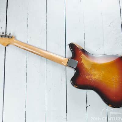 Fender Jazzmaster 1959 - Sunburst with Gold Anodized Pickguard image 11