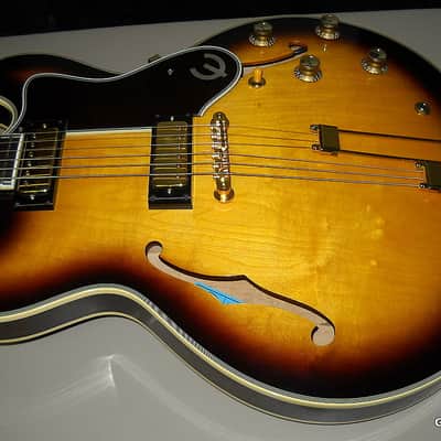Epiphone Sheraton 1964 Reissue 2000s Vintage Sunburst image 2
