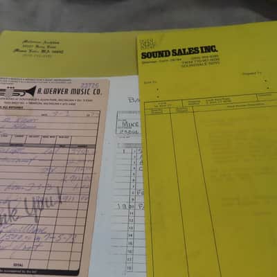 1973 MELLOTRON 400-SM MUSEUM QUALITY {serial#796} 1 OWNER FULLY SEVICED COMPLETE 1971-1994 PROVENANCE FOLDER AMAZING! image 20