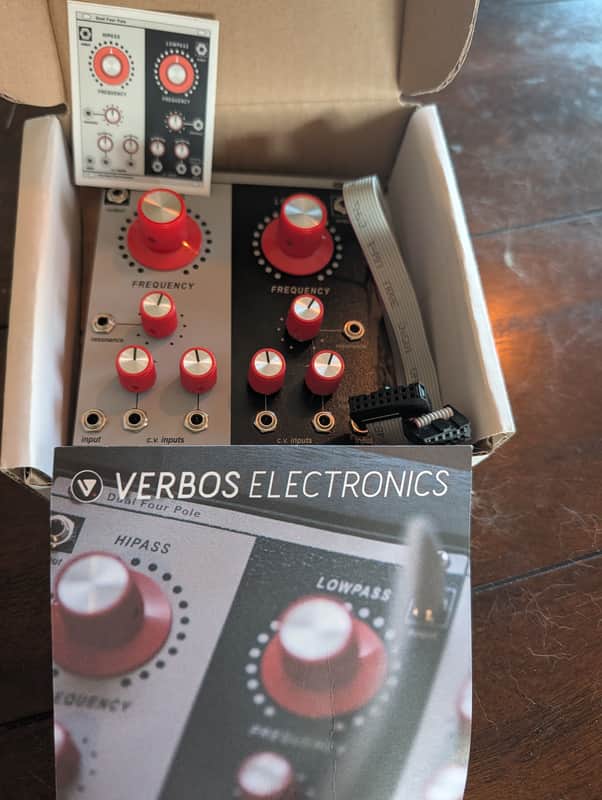 Verbos Electronics Dual Four Pole 2014 - 2020 Black / Silver image 1