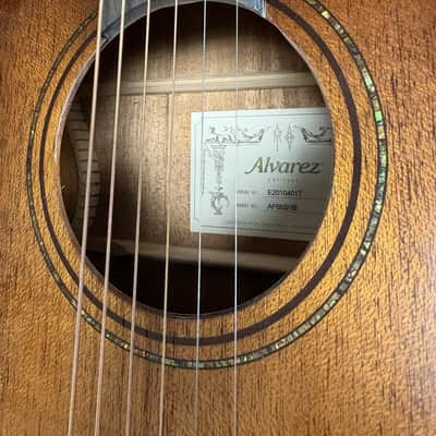 Alvarez AF66SHB Folk 2016-2024 - Mahogany image 12