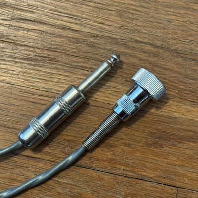 Vintage 1960’s Shure 585SA “Unisphere A” Dynamic Microphone with Cable + Clip. image 5