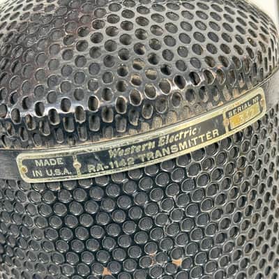 Western Electric RA-1142 Transmitter Multipattern Ribbon / Dynamic Microphone image 11