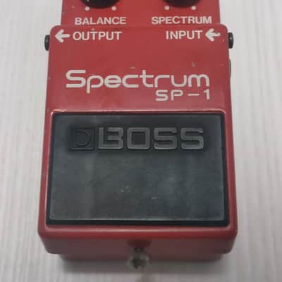 1978 Boss SP-1 Spectrum Equalizer Black Label Made in Japan Silver Screw Serial #7000 May 1978 image 1