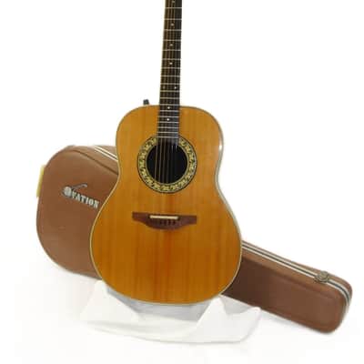 Ovation 1621 1621-4 Acoustic Electric Guitar w/ Case image 1