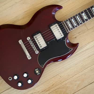 1987 Gibson SG Standard '61 Vintage Reissue Guitar Cherry Tim Shaw PAF w/ohsc image 1