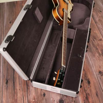 Left Handed Hofner Club Bass 500/2 With Hofner Flight Case AND FREE GIFT!! image 13