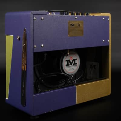 2021 Magnatone Super Fifteen - Mardi Gras | USA Billy Gibbons ZZ Top Limited Edition Handwired 15-Watt 1x12" Boutique Tube Guitar Combo Amp | CoA image 9