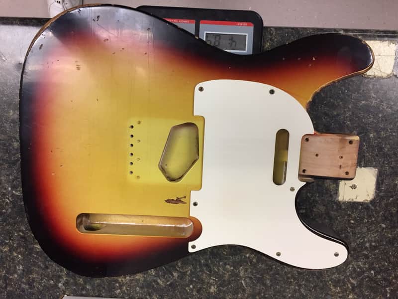 RS Guitarworks Tele™ body - Sunburst 2015 3 Color Sunburst image 1
