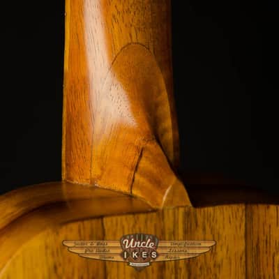 Vintage 70's Kamaka Koa Soprano Ukulele, Koa, White Label, Uke, Hawaiian, Hardcase image 16