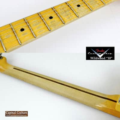 Fender Custom Shop Wildwood "10" '52 Relic Telecaster 2011 Faded Nocaster Blonde image 6
