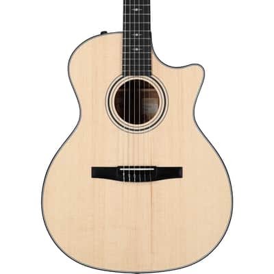 Taylor 314ce-N Grand Auditorium Classical Acoustic-Electric Guitar, with Case image 3