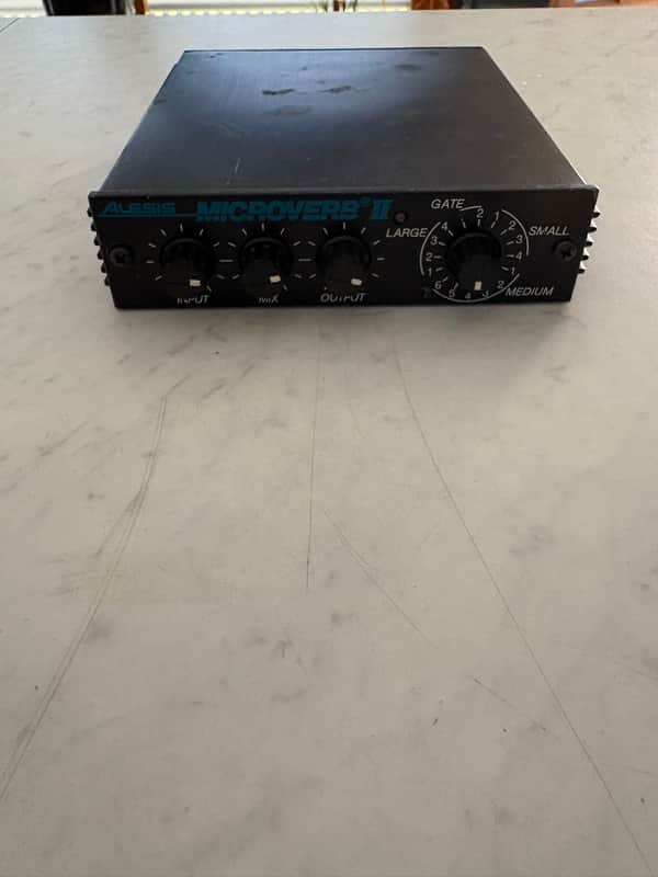 Alesis MicroVerb 2 1990s - Black image 1