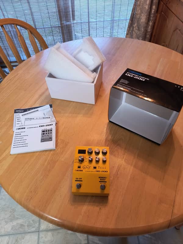 Boss OD-200 Overdrive 2019 - Present - Orange image 1